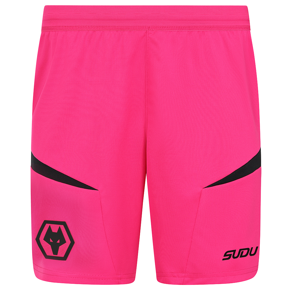 2024-25 Wolves Gk Away Short - Pink - Adult